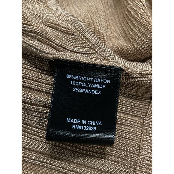 Michael Costello x Revolve 'Kadri' Brown Top Size S - NWT - Picture 5 of 5